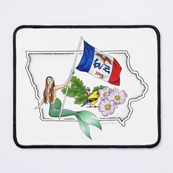Item preview, Iowa Mermaid designed and sold by Elizabeth Weglein.