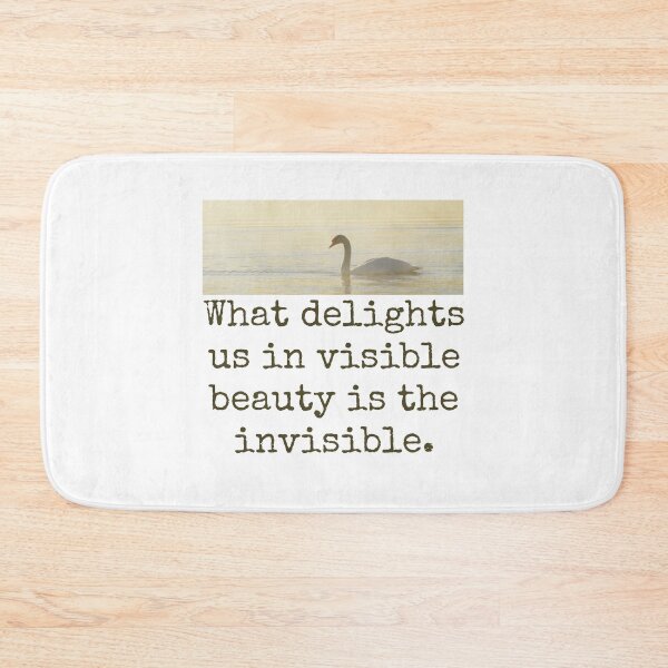 Item preview, What Delights Us In Visible Beauty - Beauty Quote  designed and sold by CrankyOldDude.