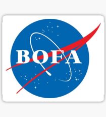 NASA bofa Sticker
