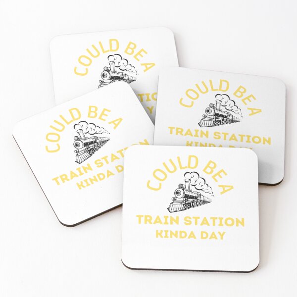 Item preview, Could be a Train Station Kinda Day designed and sold by Polmack  ⭐⭐⭐⭐⭐.