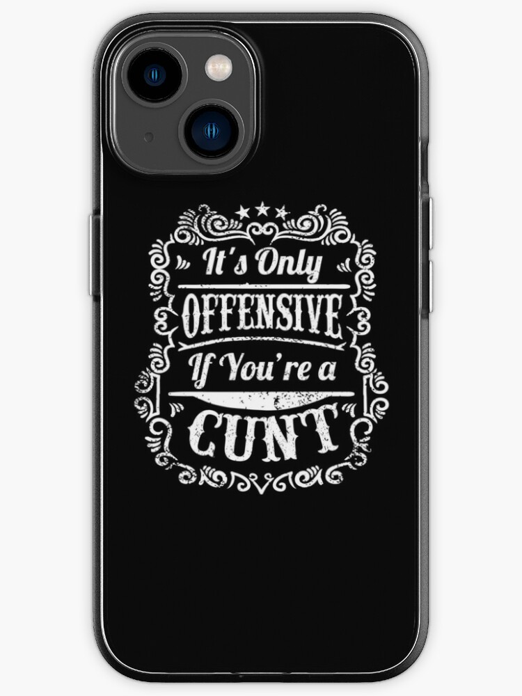 hello you cunt its only offensive funny rude Essential T-Shirt for Sale by  ramwebroom