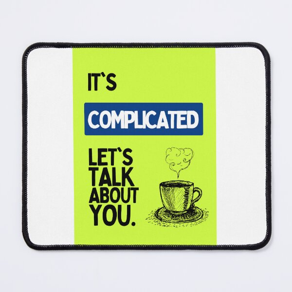 Item preview, Happy Valley "It's Complicated" Print Design | Catherine Cawood Quote designed and sold by AllusionPrints.