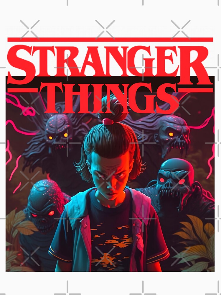 Discover Stranger Things Eleven with monsters | Essential T-Shirt 