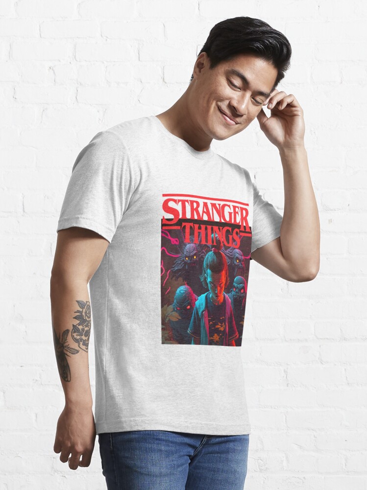 Disover Stranger Things Eleven with monsters | Essential T-Shirt 