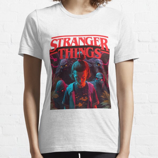 Item preview, Stranger Things Eleven with monsters designed and sold by kekereketediga.