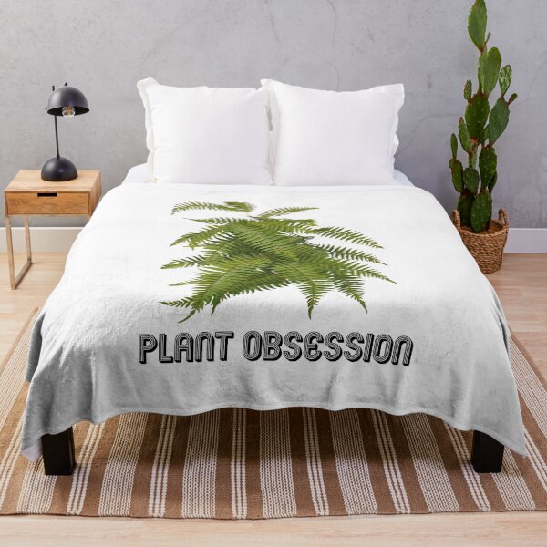 Item preview, Plant Obsessed | Colorful Artwork | Black Lettering | designed and sold by VintagePlantJoy.