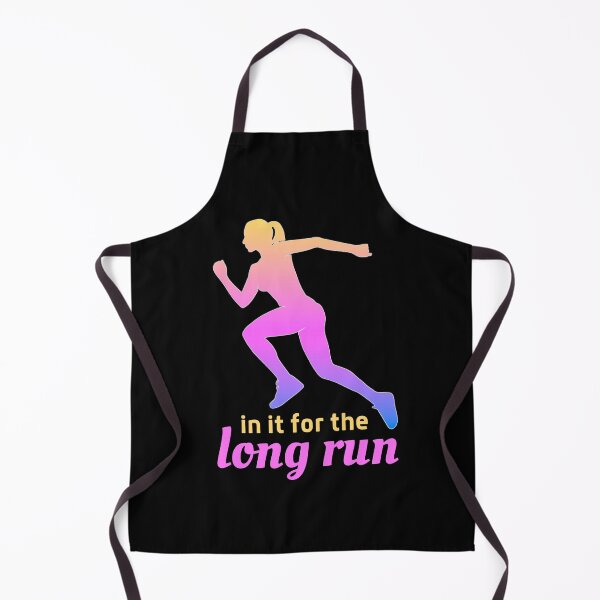 Item preview, In It For The Long Run - Tropical Retro Sunset, Beach Lifestyle, Marathon Runner designed and sold by Sun Sand & Sea Art.