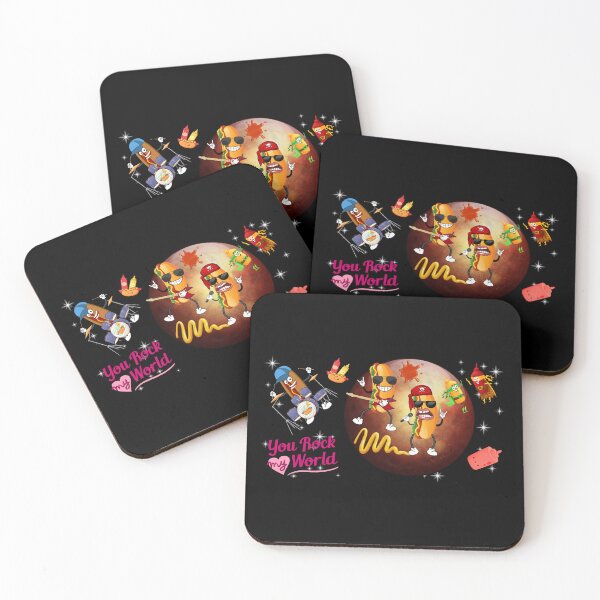 Item preview, You Rock My World Hot Dog Band designed and sold by theprof2021.