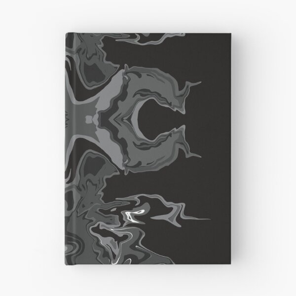 Item preview, Tactikles black fluid abstract art acrylic  designed and sold by chuckletuckle.