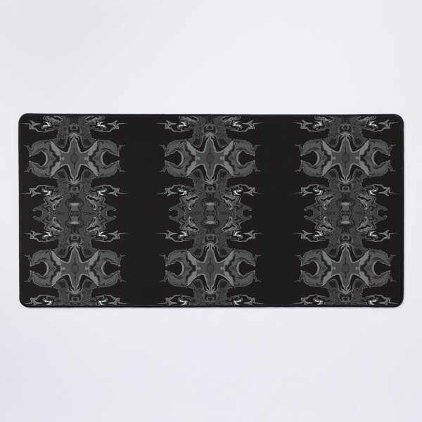 Item preview, Tactikles black fluid abstract art acrylic  designed and sold by chuckletuckle.