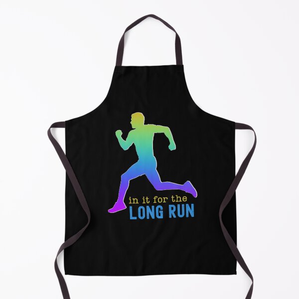 Item preview, In It For The Long Run - Vintage Tropical Sunset, Ocean Life, Marathon Runner designed and sold by Sun Sand & Sea Art.