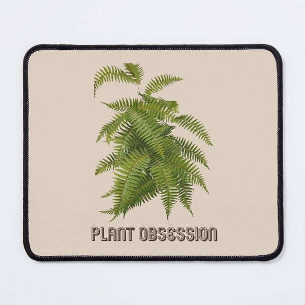 Item preview, Plant Obsessed | Colorful Artwork | Brown Lettering | designed and sold by VintagePlantJoy.