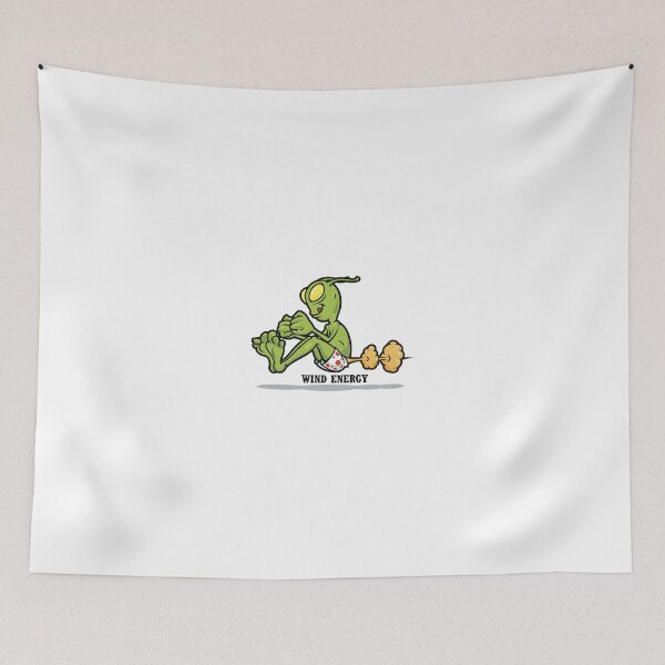 Item preview, Alien harnessing free wind energy designed and sold by ThundRDownunder.