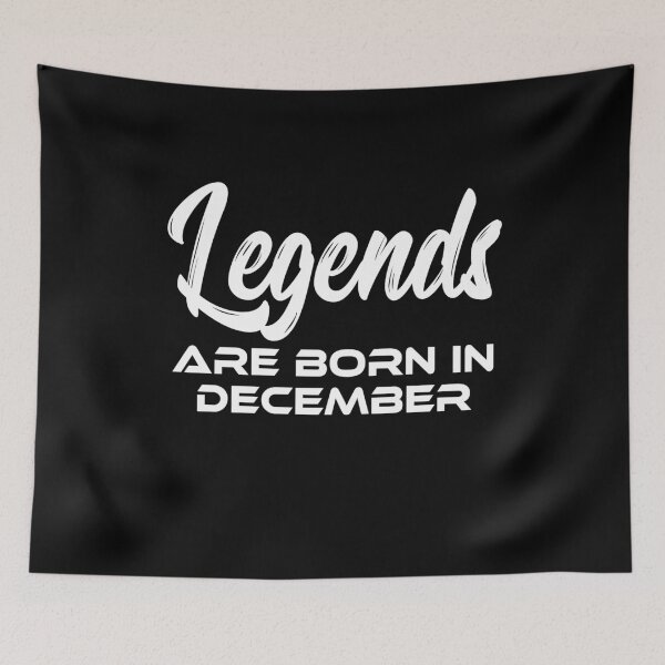 Item preview, Legends Are Born In December Shirt designed and sold by CreativeStrike.