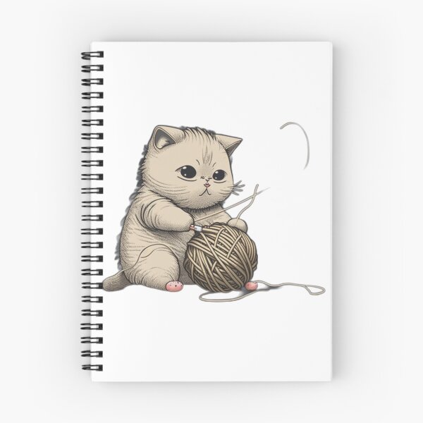 Item preview, Cat Playing With A Ball Of String designed and sold by Binohshop.