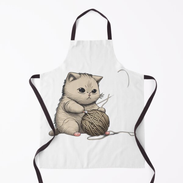 Item preview, Cat Playing With A Ball Of String designed and sold by Binohshop.