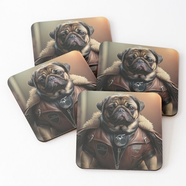 Item preview, Fun with Pugs - Biker Pug 2 designed and sold by KieraJewel.