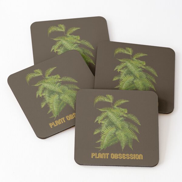 Item preview, Plant Obsessed | Colorful Artwork | Mustard Lettering | designed and sold by VintagePlantJoy.