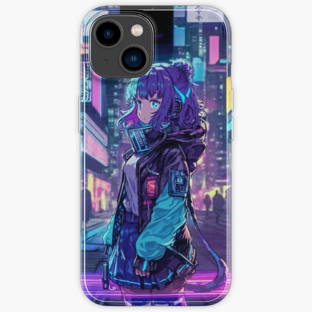 Cyberpunk Anime Girl Phone Cases  Skins iPhone Case for Sale by  RESToRAPTOR  Redbubble