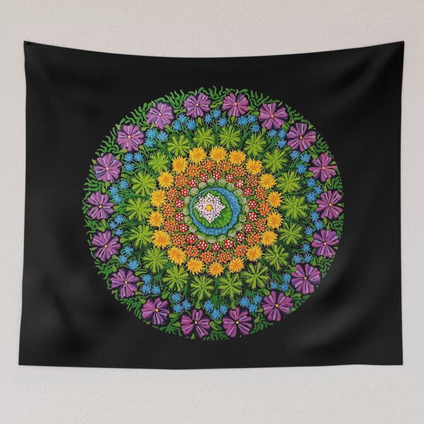 Item preview, The Rainbow Garden designed and sold by The Dotty Cottage Arts.