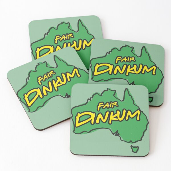 Item preview, Aussie slang- Fair Dinkum is expression for true or genuine designed and sold by Amit D.