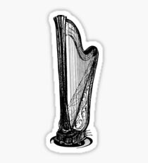 Harp Sticker