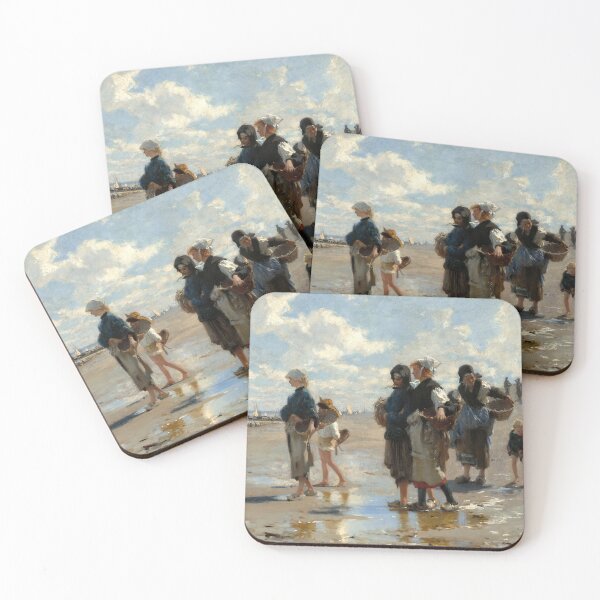 Item preview, Setting Out to Fish, 1878 by Sargent designed and sold by nextstepdesigns.