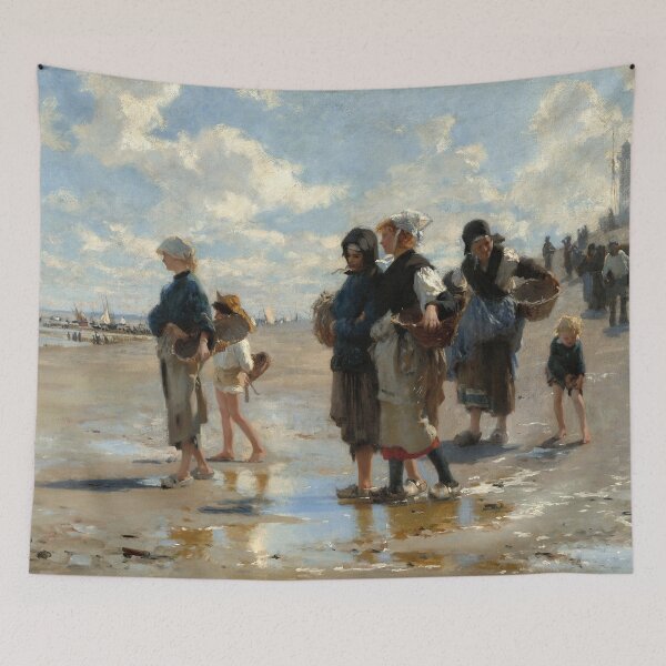 Item preview, Setting Out to Fish, 1878 by Sargent designed and sold by nextstepdesigns.