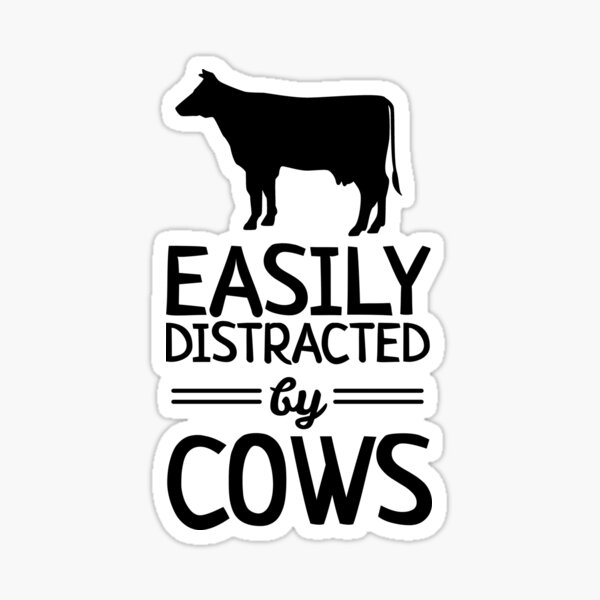 SHORTHORN Street Decal cow cattle beef farmer farm �7/" Wide Indoor//Outdoor
