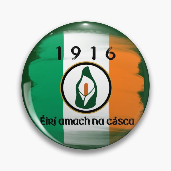 Vista previa del artículo con la obra «1916 Aniversario del Levantamiento de Pascua Irlandés, Conmemorativo del Levantamiento de Pascua, Camisas de Lirio de Pascua», diseñado y vendido por Urban-Celt.