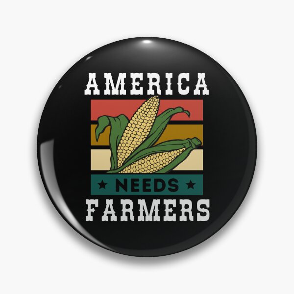 Item preview, America Needs Farmers, on Black designed and sold by sweetbelle.