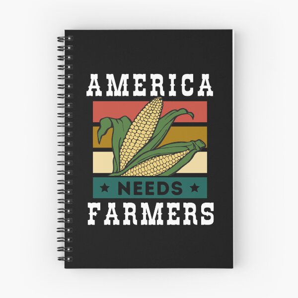 Item preview, America Needs Farmers, on Black designed and sold by sweetbelle.