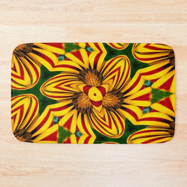 Item preview, Yellow Gazania Pattern designed and sold by Patternflower.