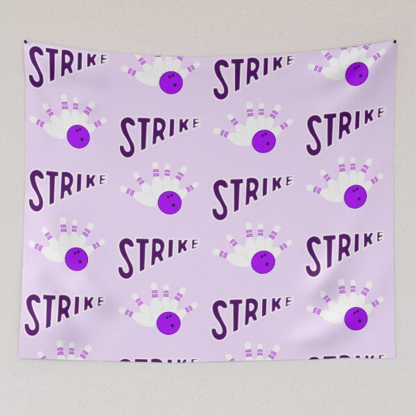 Item preview, Purple Bowling Strike  designed and sold by Bad Signal Studios .