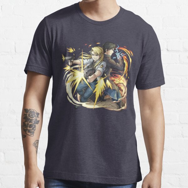 Roy Mustang & Riza Hawkeye (Fullmetal Alchemist) Essential T-Shirt for  Sale by GrisArt