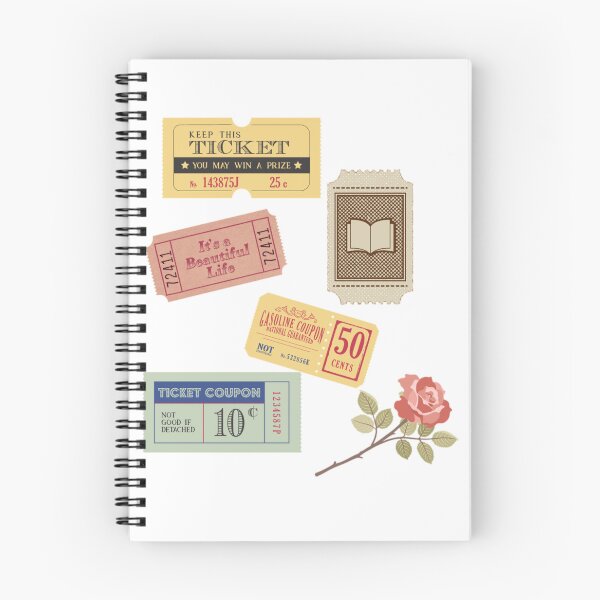 Item preview, Vintage Tickets designed and sold by Wild-Rose-.
