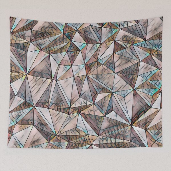 Item preview, Abstract geometric triangles pattern designed and sold by cutecrazytshirt.