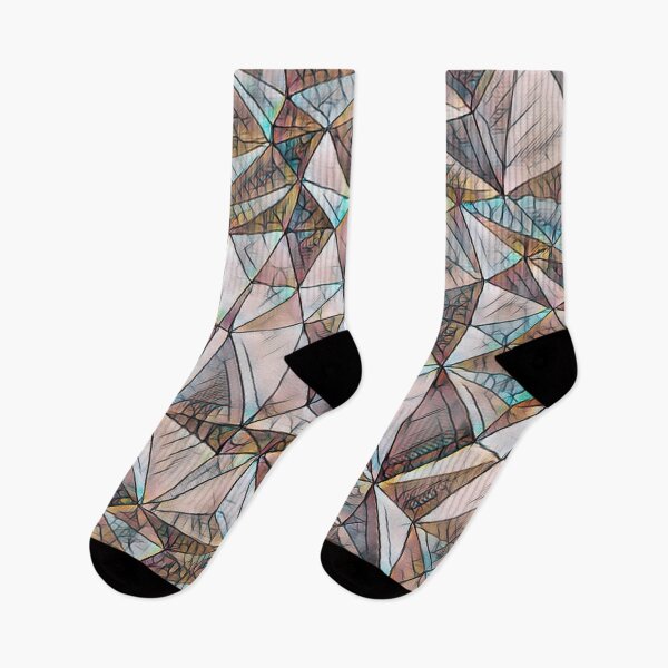 Item preview, Abstract geometric triangles pattern designed and sold by cutecrazytshirt.