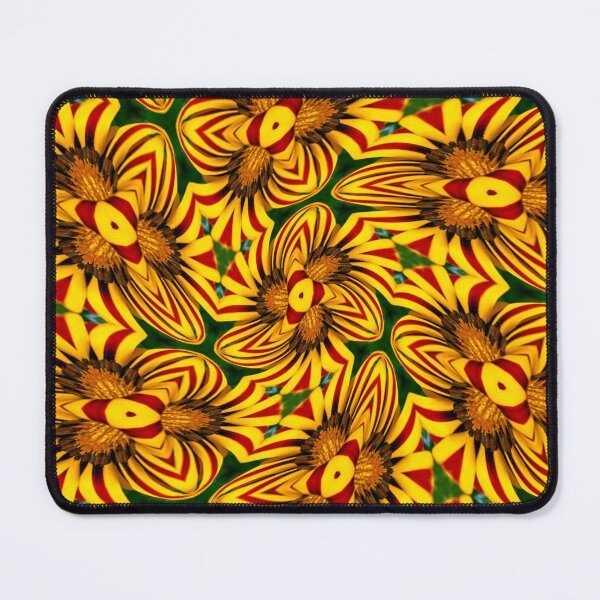 Item preview, Yellow Gazania Pattern designed and sold by Patternflower.