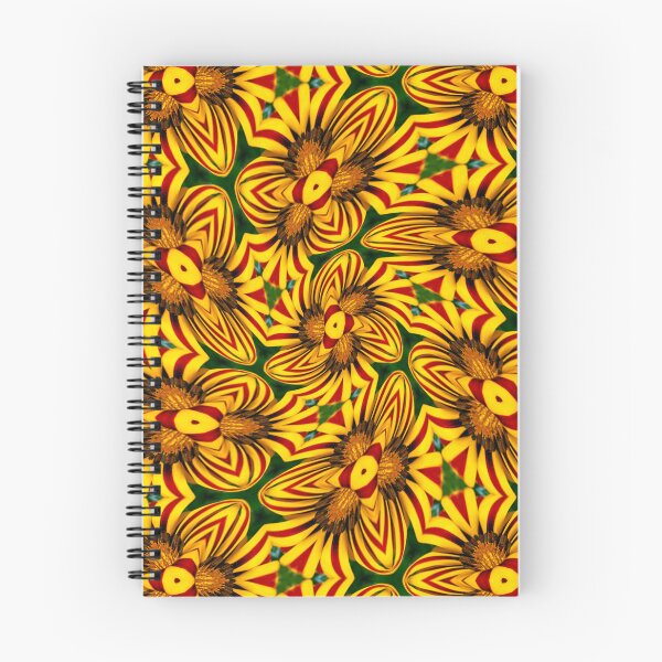 Item preview, Yellow Gazania Pattern designed and sold by Patternflower.