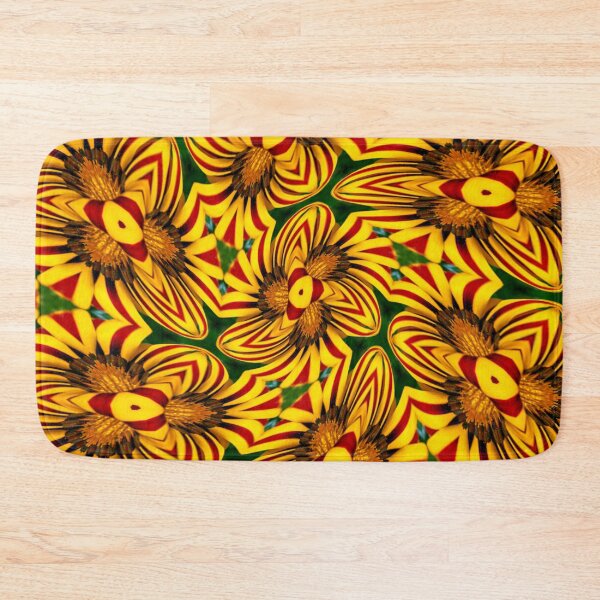 Item preview, Yellow Gazania Pattern designed and sold by Patternflower.