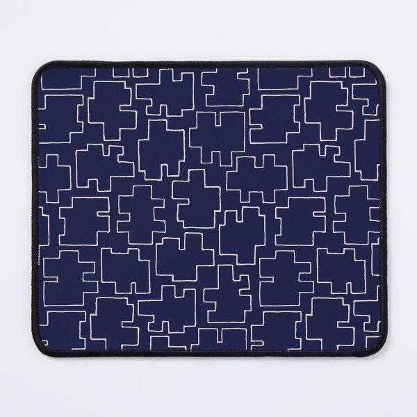 Item preview, Geo Puzzle – Navy & Bone designed and sold by natmytype.