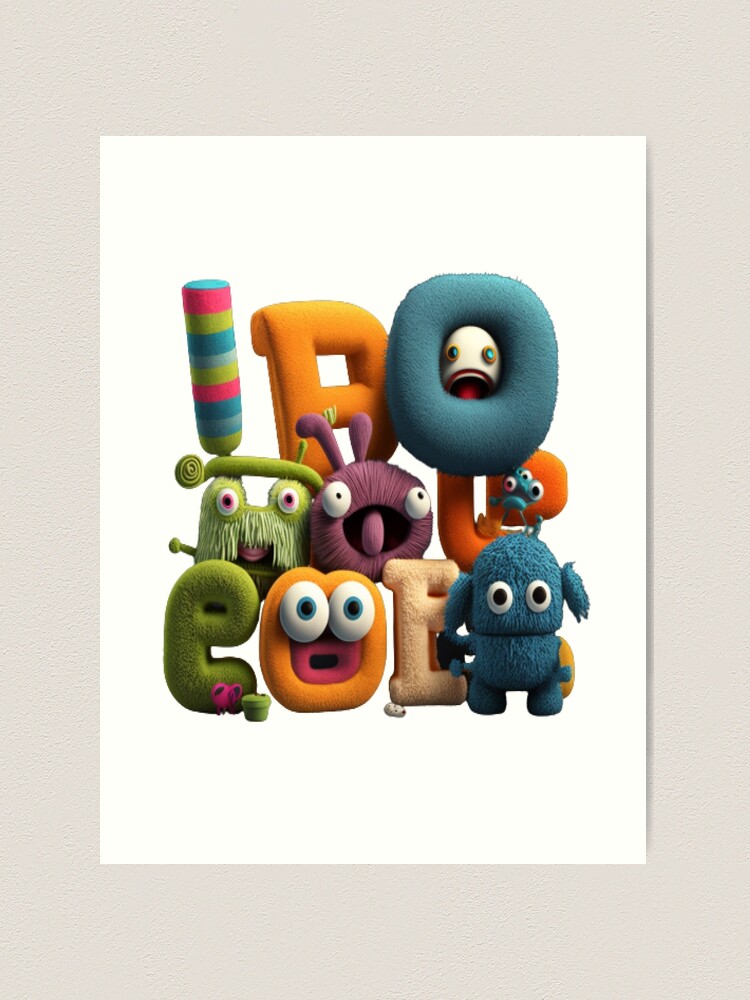 all alphabet lore kids Metal Print for Sale by fatimashop2023