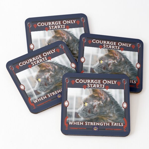 Item preview, Courage Only Starts, When Strength Fails designed and sold by Walter G. Esselman.