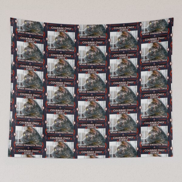 Item preview, Courage Only Starts, When Strength Fails designed and sold by Walter G. Esselman.
