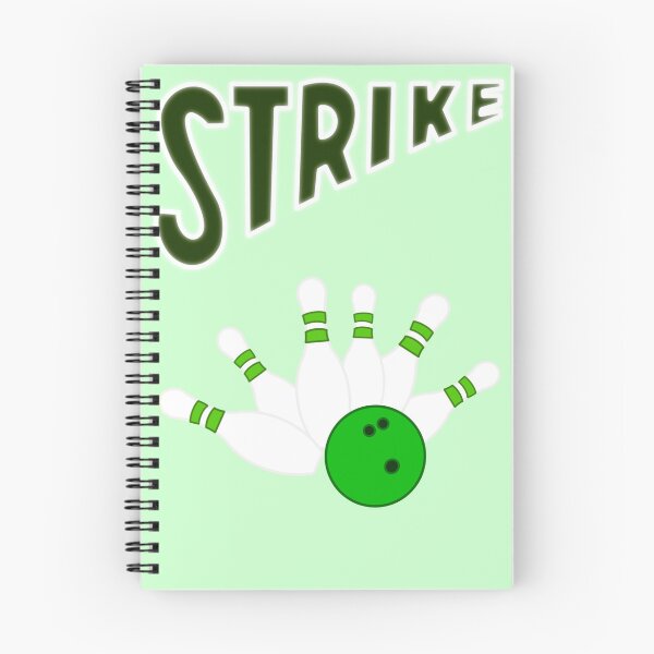 Item preview, A green Bowling Strike  designed and sold by Bad Signal Studios .