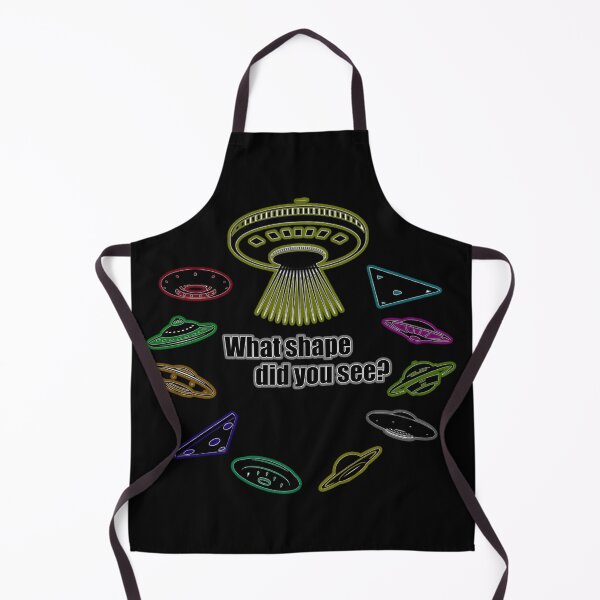 Item preview, UFO Shapes designed and sold by The Tinfoil Mafia .