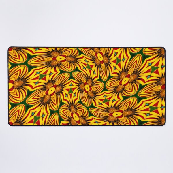 Item preview, Yellow Gazania Pattern designed and sold by Patternflower.