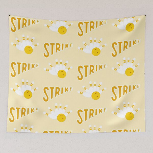 Item preview, Yellow Bowling Strike  designed and sold by Bad Signal Studios .