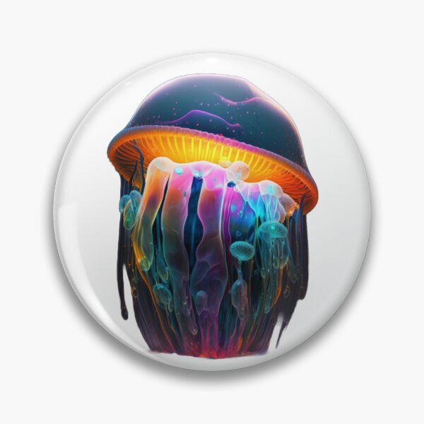 Item preview, Beautiful and Colourful Jelly fish designed and sold by GloriousArtSKD.